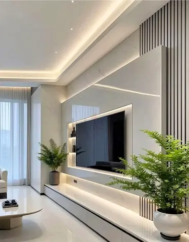 Modern Elegant Entertainment Center