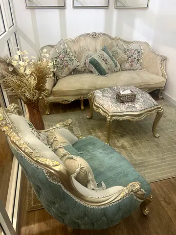 Elegant luxurious set for living room