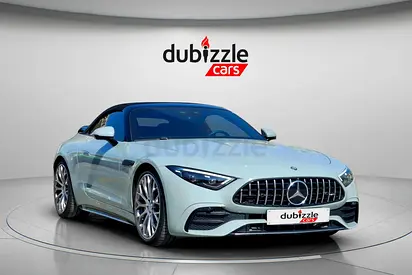 AED 7445/month | 2025 Mercedes-Benz SL-Class SL 43 AMG | GCC Specs | Ref#433398