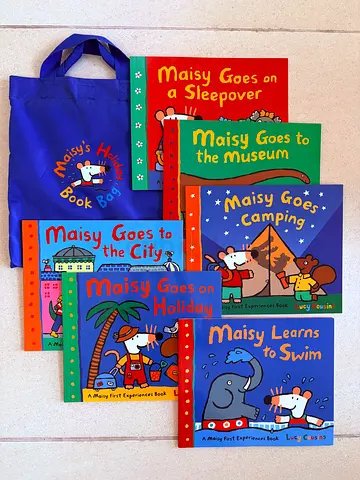 Maisy’s Holiday Book Bag Set of 6 Brand New Books in Book Bag