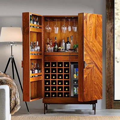 modern bar cabinet