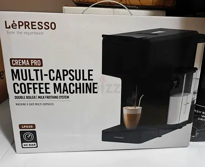 Lepresso Crema Pro Multi Capsule Coffee Machine LP039 | Espresso Maker