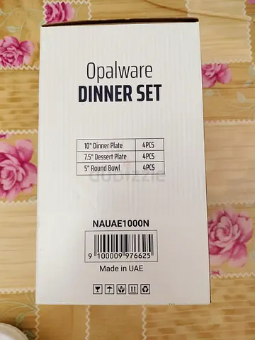 Opalware Dinner Set - Complete Tableware Collection