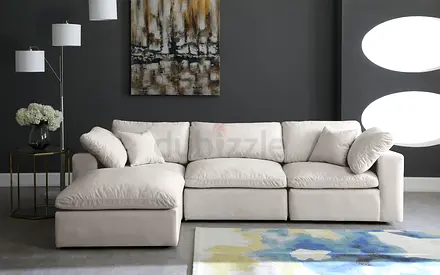Cozy comfortable 4 seater L shape Sofa
