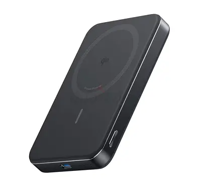 Anker MagGo Power Bank, Ultra-Slim 10,000mAh Magnetic Portable Charger, Qi2 Certified 15W Ultra-Fast