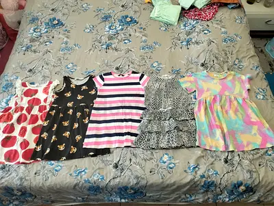 All for 60 AED for beautiful kids dresses good for girls 3-5 year old in perfect condition