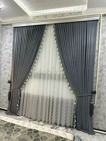 New Elegant Gray Drapes for Modern Interiors