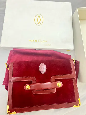 Cartier gamuza bag