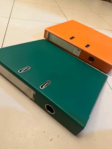 Set of Two Durable Ring Binders (2 pieces 6aed)