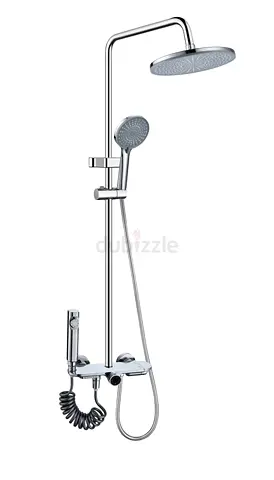 Elegant Shower Set with Rainfall Showerhead
