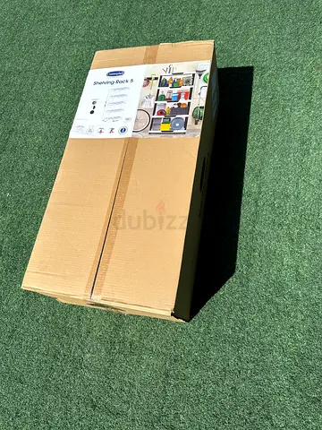 Brand new 5 tier cosmoplast shelves