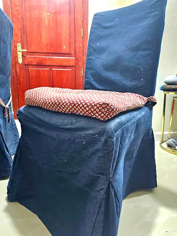 6 blue chair for sale