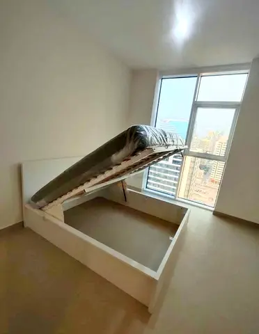 Ikea hydraulic king‑size bed (180 × 200 cm) with  IKEA mattress