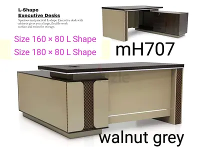 Brand new L shape executive Office wooden table Available