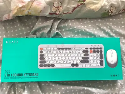 HEATZ ZK25 3 in 1 Combo Keyboard and Mouse