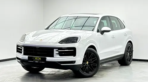 2025 Porsche Cayenne, 2027 Porsche Warranty, Full Porsche Service History, Very Low Km, GCC