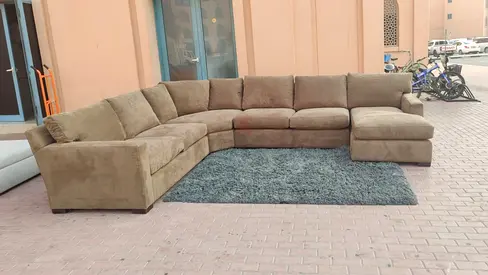 Premium Quality CrateBarrel Axis U Shape Sofa