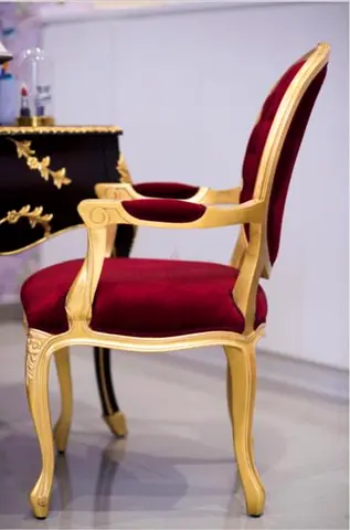 Set of two 2XL Elegant Red Chairs Set