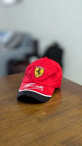 Ferrari F1 cap - Michael Schumacher woven sign