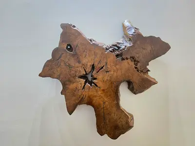 Hanging Wooden Wall design