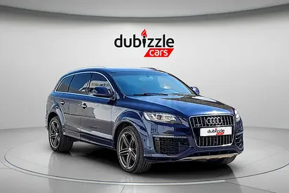 AED 1912/month | 2015 Audi Q7  | GCC Specs | Ref#434332