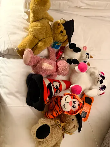 30 Small teddy bears all for 30 AED