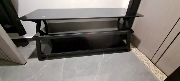 Modern Black TV Stand