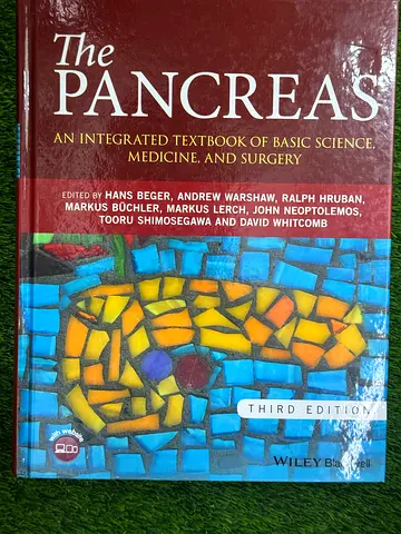 The Pancreas: An Integrated Textbook of Basic Science, Medicine, and Surgery