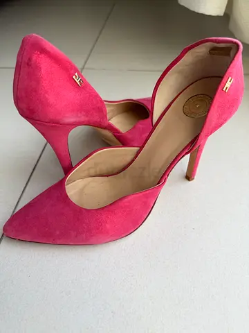 Elisabetta franchi Elegant Pink High Heels