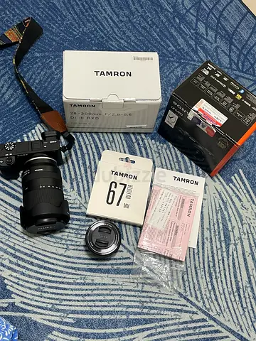 Sony a6400 + tamron lens 28-200