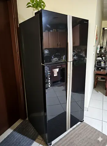 Modern Black Refrigerator