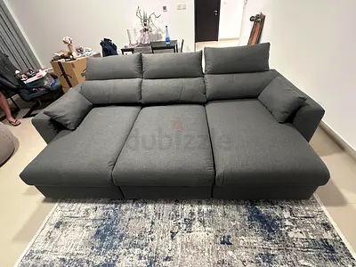 Eskilstuna L shape sofa bed