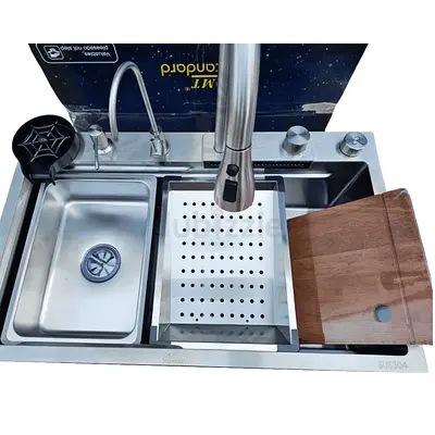 Stainless Steel Kitchen Sink with Accessories