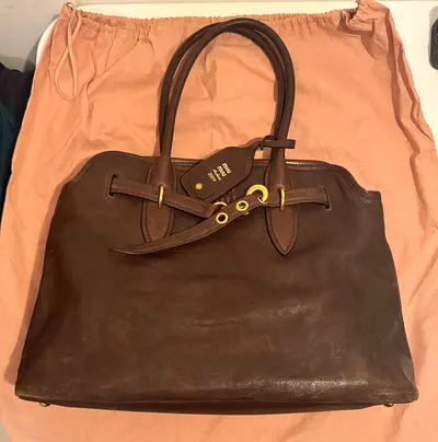 Miu Miu Aventure Nappa Bag (Medium) (Briarwood)