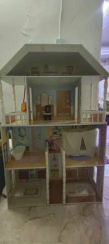 Detailed Dollhouse with Furniture