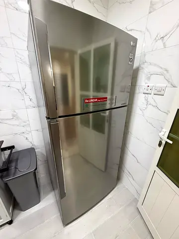 Modern Stainless Steel Refrigerator