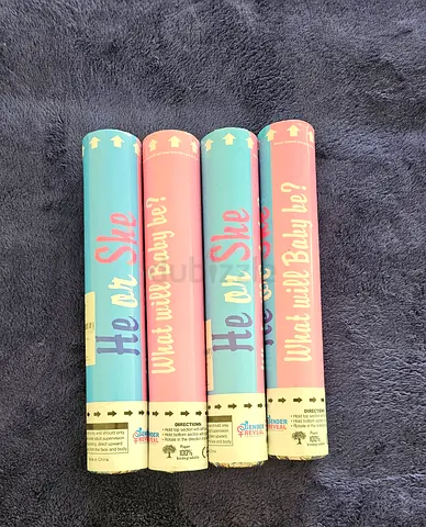 Gender Reveal Blue Smoke Cannon