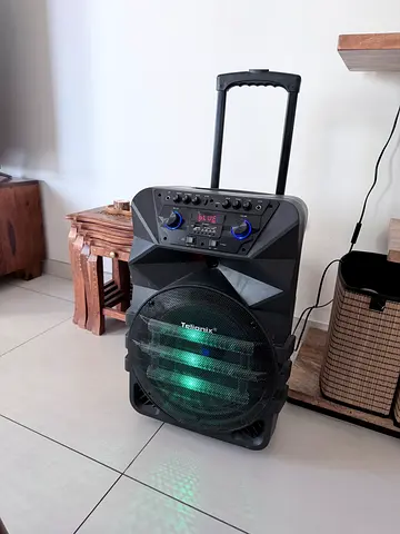 Portable Bluetooth party Speaker with Wheels
