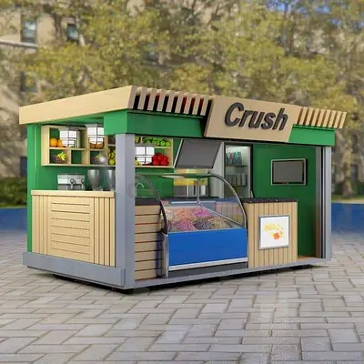 Luxury Fast Food Kiosk For Sale UAE