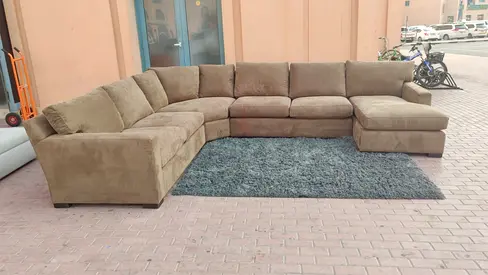 Selling in excellent Condition CrateBarrel Axis U Shape Sofa