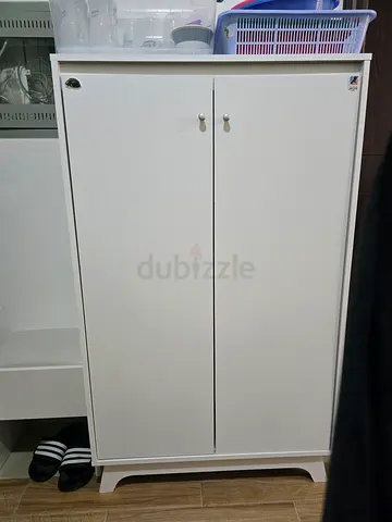 White Shoe Cabinet