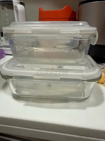 Set of Glass Storage Containers