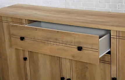 Stylish Wooden Sideboard with Storage for Kitchen or Living Room