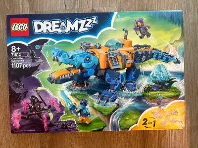 BARGAIN BRAND NEW LEGO 71512 DREAMZZ CROCODILE SUBMARINE