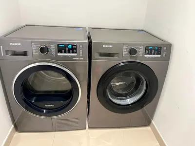 Samsung Eco Bubble 8kg Washing Machine and 8kg Dryer Separate Set