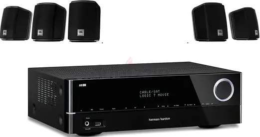 Harman Kardon AVR 151 + Harman 5.0 Speaker Set AED-650