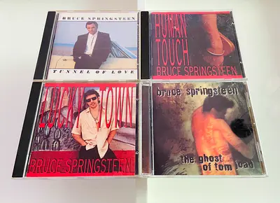 4 Bruce Springsteen Music CD’s