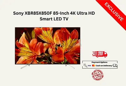Sony 85-Inch 4K Ultra HD Smart LED TV 85X850F -FREE Delivery-Warranty