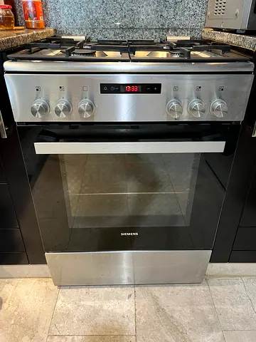 Siemens 4 Gas Burners Combination Cooker HX8P3AE50M