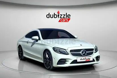 AED 1596/month | 2019 Mercedes-Benz C-Class C300 Coupe | GCC Specs | Ref#433041